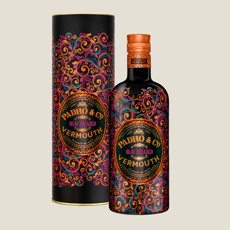 Padró & Co. Rojo Amargo vermouth collector's tube gift edition